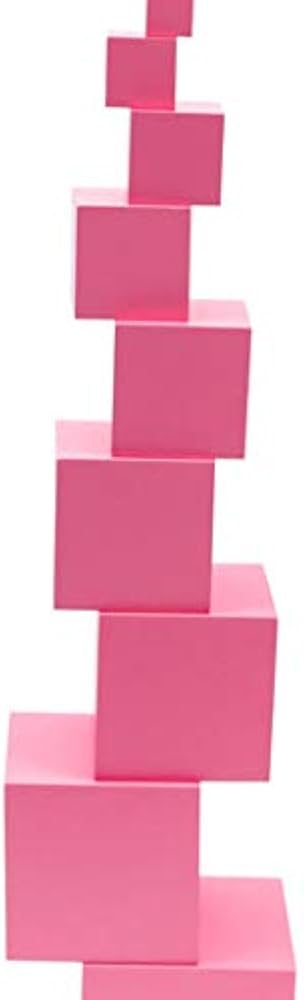 モンテッソーリ ピンクタワー〈nienhuis社製〉 モンテッソーリ教具 モンテッソーリ ピンクタワー〈nienhuis社製〉 モンテッソーリ教具