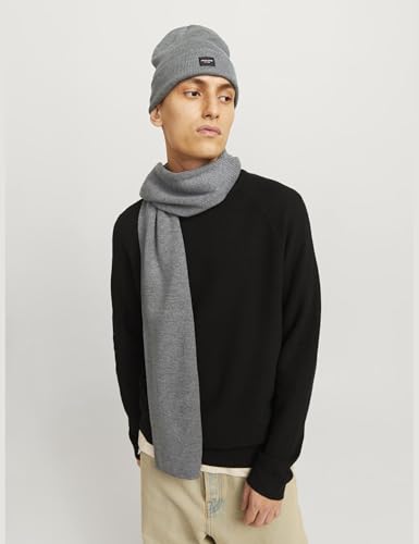 Upim, Sciarpa In Maglia Uomo, Unisex, Grigio Melange, Taglia: One Size - 3