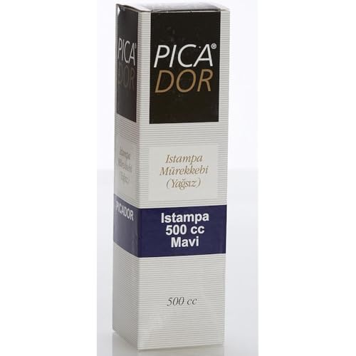 PICADOR CUE INK BLUE 1/2 L