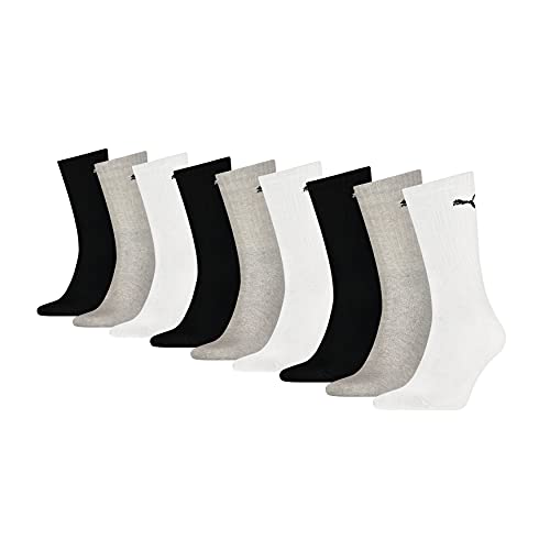 PUMA Unisex-Baby Wording (2 Pack) Socks, Black/White, 19-22 (2er Pack)