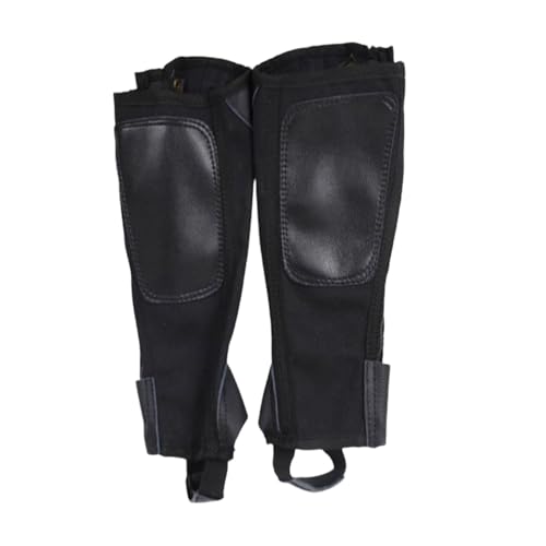 LRXFPIYF 2 Polainas de equitación, Medias Polainas, Accesorios, elástica, para Hombre y Mujer, Protector de Botas de equitación, S