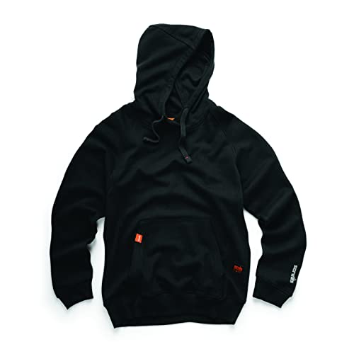 Scruffs Mens Eco Worker Hoodie Black L UK