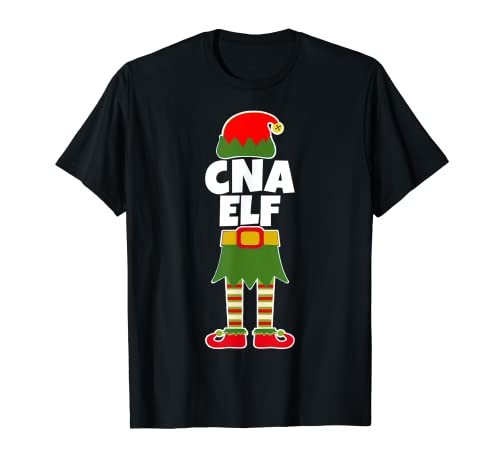 CNA ELF T-shirt de Noël certifié pour infirmière T-Shirt