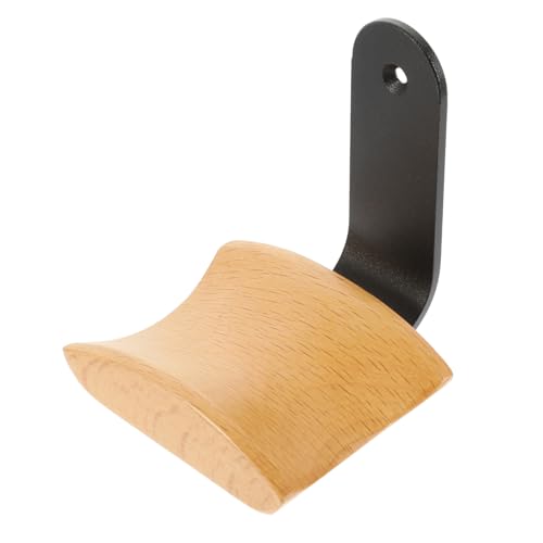 LIGIGWASH 木製ヘッドホルダー 耐久性ある壁掛け型ヘッドホンマウント デスク下設置可能 ユニバーサル収納ラック ゲーミング ワイヤレス対応