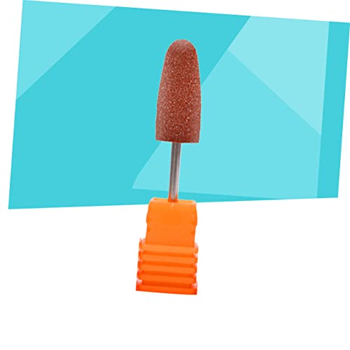 NOLITOY 2pcs Puntas de Pulido de Uñas de Silicona miniatura 3