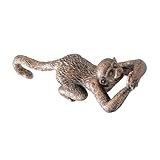 Statue de singe pour jardin - décoration de singe artisanale en résine, largement utilisée pour la décoration de printemps, la décoration de festival et les décorations suspendues, décorations de singe