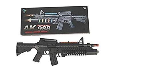Cp Electronic Army Machine Gun/ Grenade Launcher Style Ak-988