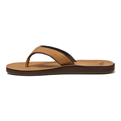 Quiksilver Men's Carver Nubuck 3 Point Flip Flop Athletic Sandal3