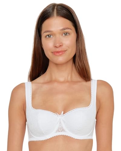 SUSA Dirndl Balconette BH 7592 mit Bügel & zierlicher Schleife - Größe A-F - Dirndl-BH mit wattierten Cups & verstellbaren Trägern - Hochwertige...
