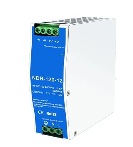 Transformateur de puissance NDR 12V20A pour automatisme et rail DIN