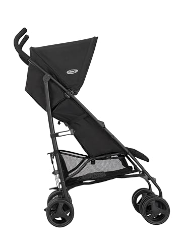Graco - EZLite™ Silla de viaje ligera, desde el nacimiento hasta los 3 años aprox. (0-15 kg), color Midnight - imagen 7