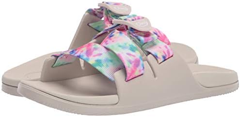 Chaco Women's CHILLOS Slide Sandal, Light Tie Dye, 10 | Image 6