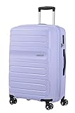 maletas american tourister calidad Bien organizado: correas cruzadas en la tapa y la base