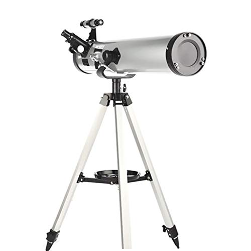 YXCKG Telescopio Astronómico Reflector 76mm con Tripode miniatura 2