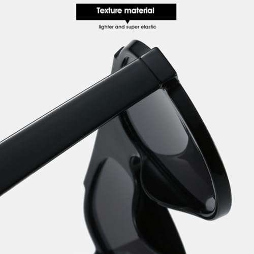 Lunettes de soleil hommes pour contrer l'éblouissement urbain avec style rétro oversize - 5