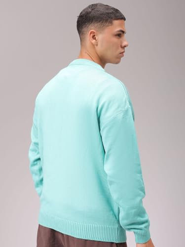 Image of The Indian Garage Co Men Oversized Character Crew Neck Sweater