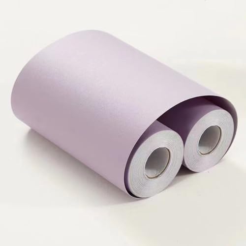 VisitRyl Frise Murale Autocollante Violet clair 15cm X 1000cm Adhésive Réutilisable pour Décoration Intérieure Facile à Poser