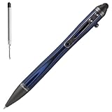 Cool Hand 5.7'' Bolt Action Pens, EDC Ballpoint Ink Refillable, Stylus for Touch Screen, G10 Body w/Pocket Clip, Ergonomic Grip, with a Free Refill, 5374-N