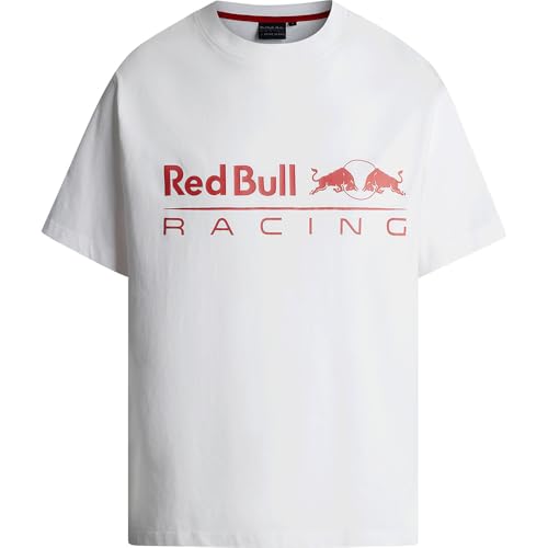 Red Bull Racing X Pepe Jeans Herren Team Logo Tee T-Shirt, Weiß (White), XXL, Weiß (Weiß), XXL – Ansicht 3