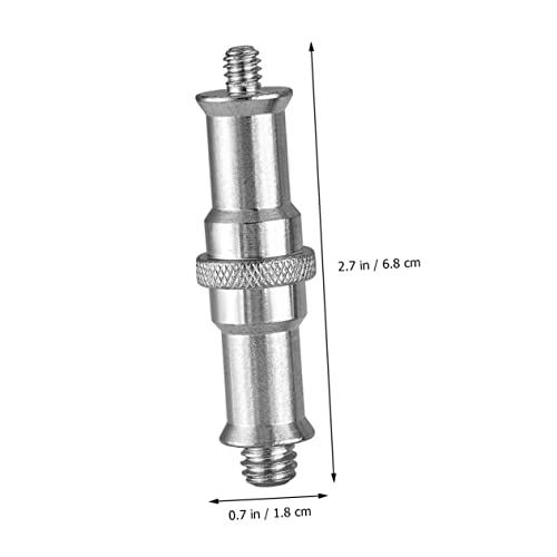 Image of Gatuida 1 /4 to 3 /8 Threaded Screw Adapter Set for Tripods and Light Stands 3pcs Hot Shoe Converter Compatible DSLR and Video Equipment