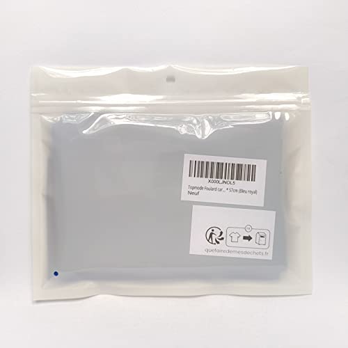 Women’s Solid Color Square Scarf Neckerchief (Royal Blue)4