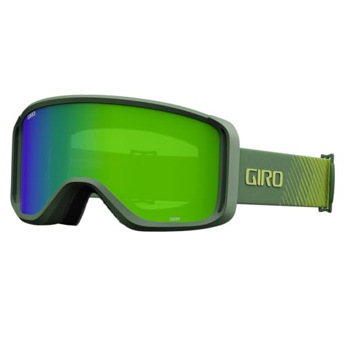 Lunettes de ski et de planche à neige Giro Sagen sangle vert haie pour adulte