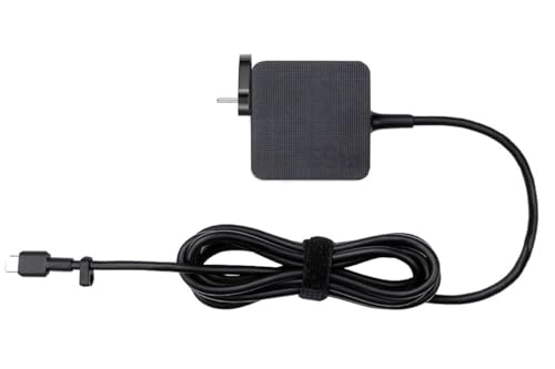 New Replacement for ASUS AC65-00 65W USB Type-C Adapter/Charger Connector, USB PD 3.0 Technology with 5V/3A, 9V/3A, 15V/3A and 20V/3.25A Output for Laptop, Black