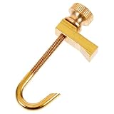 NOLITOY Kit de Réparation de Violon Pince F en Laiton Doré, Résistant à L'usure, pour Fissures sur Panneau Arrière, Outil Professionnel pour Entretien et Réparation