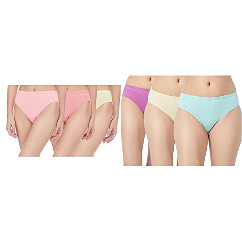 Image of Fruit of the Loom Women's Bikini(Colors and Prints May Vary) (Pack of 3)