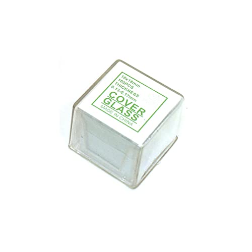 Lames de microscope et lamelles en verre pour préparations (100+100 pcs)