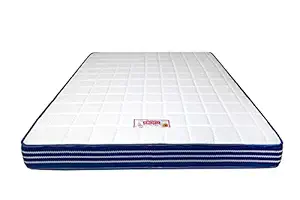 SLEEPSPA BY COIRFIT 6 inch Ortho Bonnell Spring Single Size Mattress with HR Foam | Mattresses for Back Pain Relief, Firm Support, Durable and Long Lasting (White, 72x36x6), with 7 Years Warranty