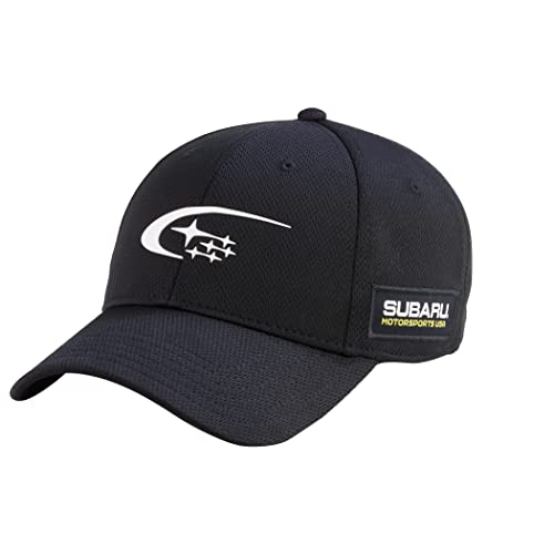Subaru Motorsports USA Logo Classic Cap Hat Ascent Forester WRX Sti Legacy Outback Impreza Crosstrek BRZ Solterra Black