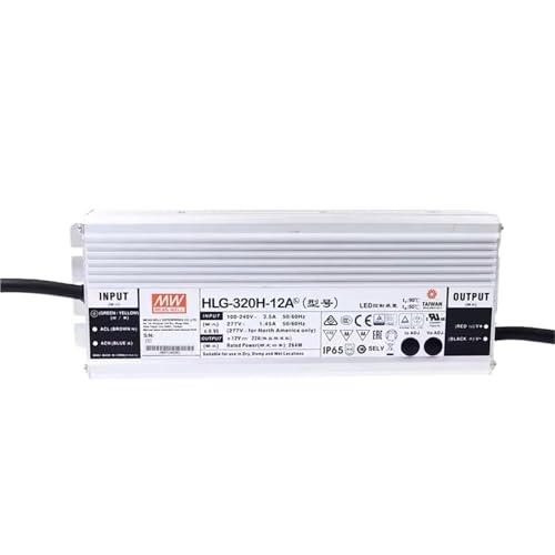 Alimentation LED HLG-320H résout les baisses de tension 320W