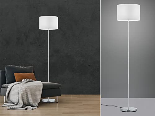 Trio 401100101 Lampada a Piantana, Nichel Opaco