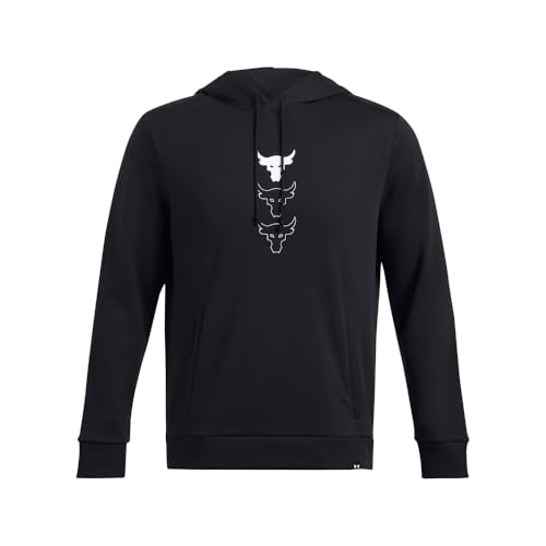 Under Armour Men's Project Rock Rival Fleece Hoodie3