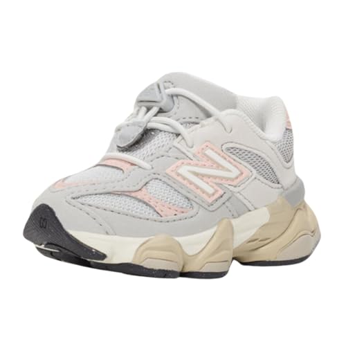New Balance 9060 Lifestyle Toddlers Shoes Size- 6 Grey Pink3