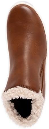 MUK LUKS Women's Montana Blue Sky Boots, Cognac, 9 | Image 4
