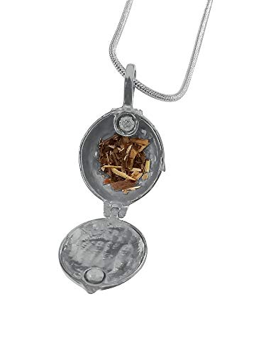 Vervain Necklace Locket FILLED WITH REAL VERVAIN Verbana2