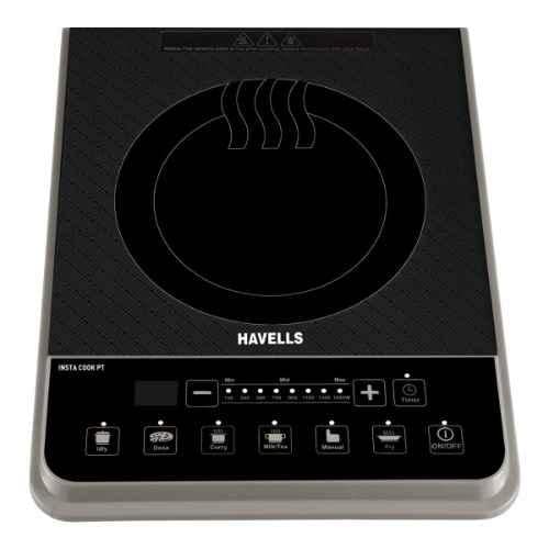 Image of Havells Insta Cook-Qt 1200W Induction Cooktop, Ghcicdgk120