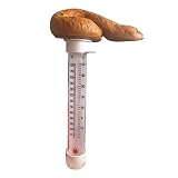 Swimming Pools Thermometer: Floating Poop Prank Water Thermometer for Spas Hot Tubs