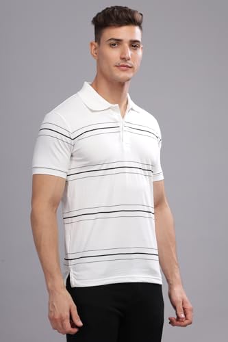Image of ADRO Regular Fit Polo T-Shirt for Men| Printed Polo T-Shirt | Cotton Polo T Shirt