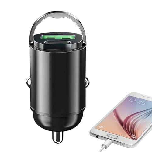 Adaptateur de Voiture, Chargeur de Voiture Universel à Charge Rapide 100 W, Adaptateur de Charge de Voiture USB, Prise USB Pratique, Chargeur de Voiture...