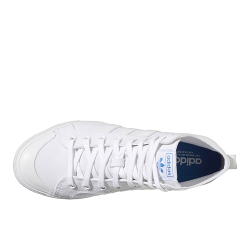 Image of adidas Mens Nizza Hi Adv High Skate Sneakers Shoes - White