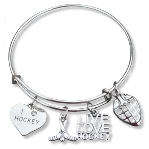 Infinity Collection Hockey Charm Bracelet Cover