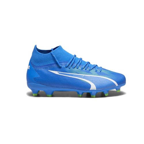 PUMA Kids Boys Ultra Pro Soccer Cleats Cleated, Firm Ground - Blue - Size 6.5 M