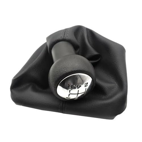 Compatible Con Peugeot 207 2006-2013 307 2001-2008 Pomo De Cambio De Marchas De 5 Velocidades Palanca De Cambios Funda De Fuelle ABS Adaptador estándar