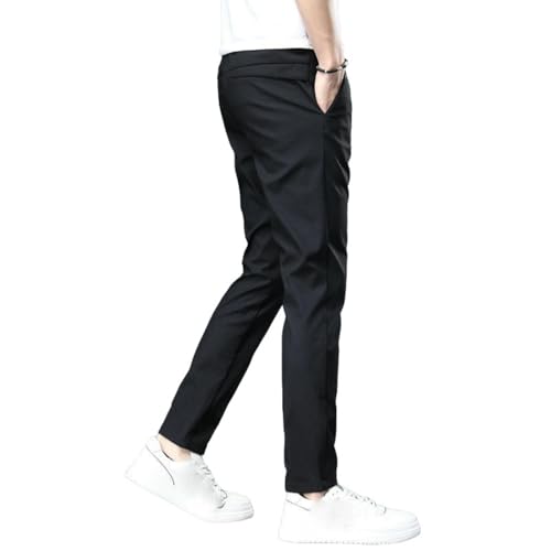 Pantalon d'été homme coupe ajustée idéal pour voyager léger