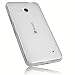 Produktbild mumbi Hülle kompatibel mit Microsoft Lumia 640 Handy Case Handyhülle, transparent weiss