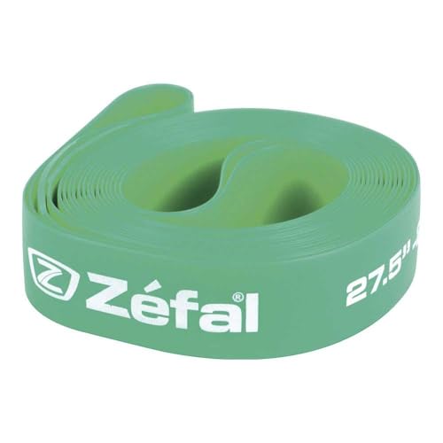 Cintas para llanta Zefal Soft Rim Tapes, 27.5 pulgadas, verde, par, PVC miniatura 1