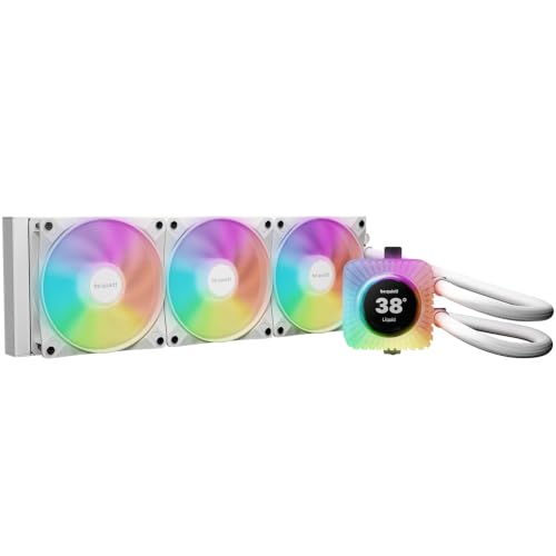 Image of be quiet! Light Loop IO LCD 360mm White CPU Liquid Cooler
